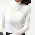 Elegant Cross Neck Top For Women