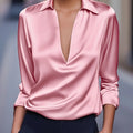 Premium V-Neck Blouse