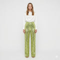 Sequin Straight-Leg Party Pants For Women