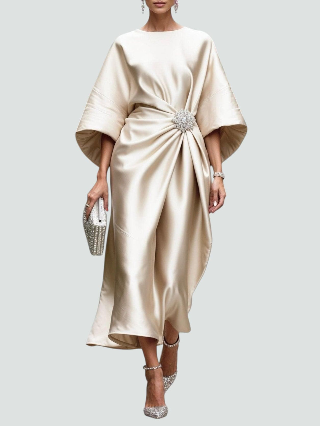 Elegant Long Evening Maxi Dress