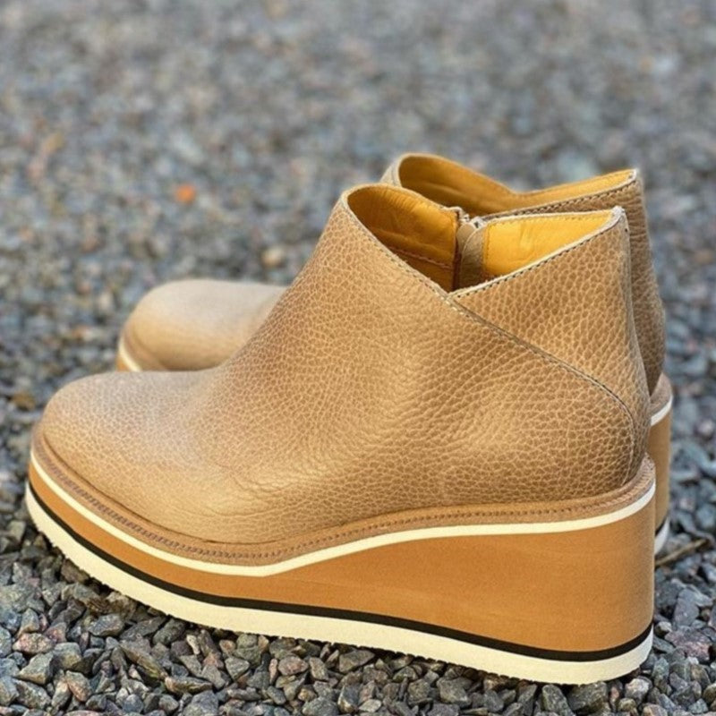 Orthopedic Platform Ankle Boots For Women