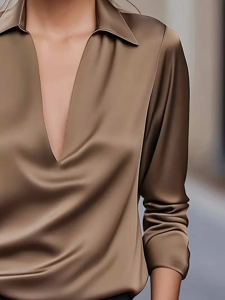 Premium V-Neck Blouse