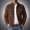 Classic Pocket Suede Jacket