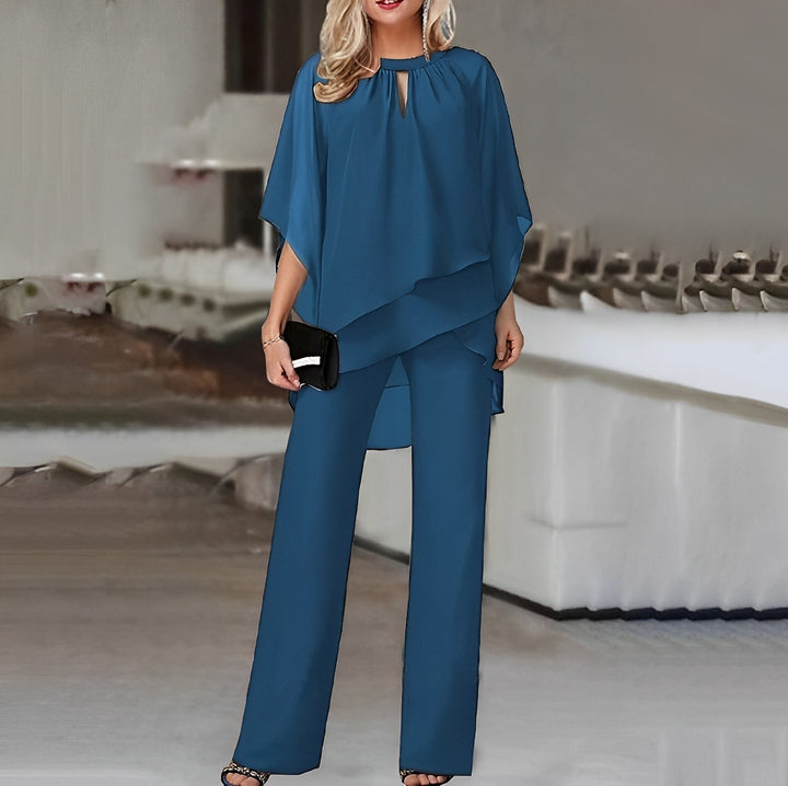Elegant Layered Two-Piece Set For Women