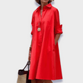 Elegant Midi Polo Dress
