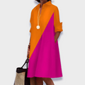 Elegant Midi Polo Dress