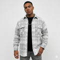 Premium Plaid Overshirt Jacket For Men