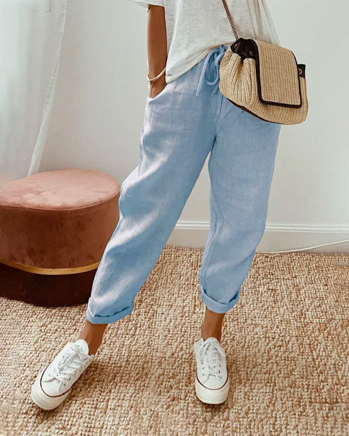 Casual & Elegant Waistband Trouser