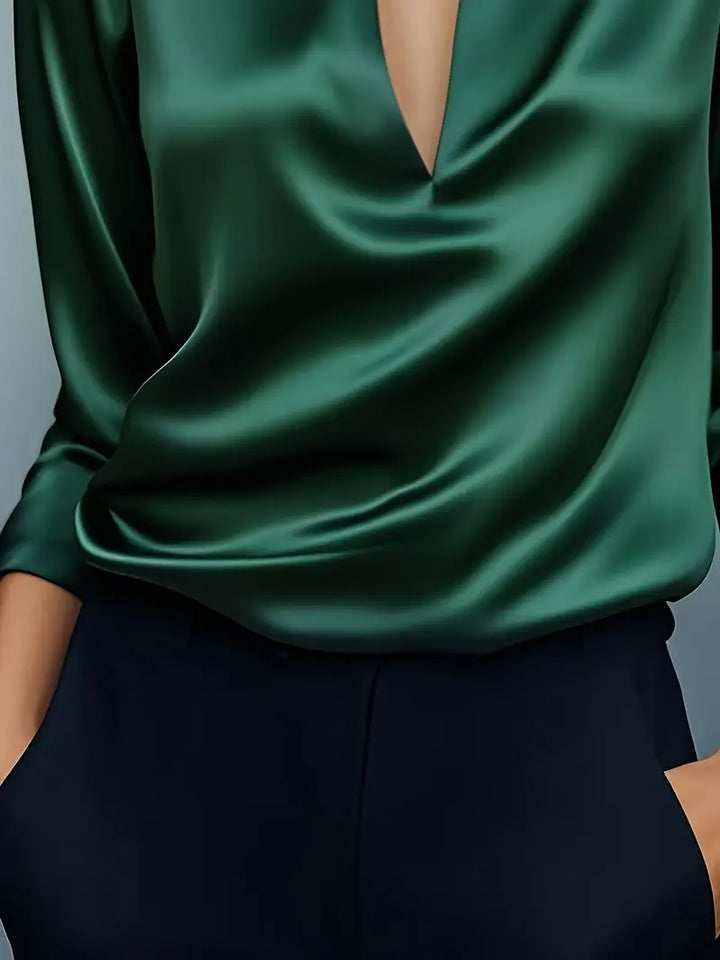 Premium V-Neck Blouse