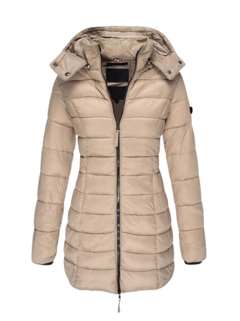 Quilted Winter Puffer Coat For Women