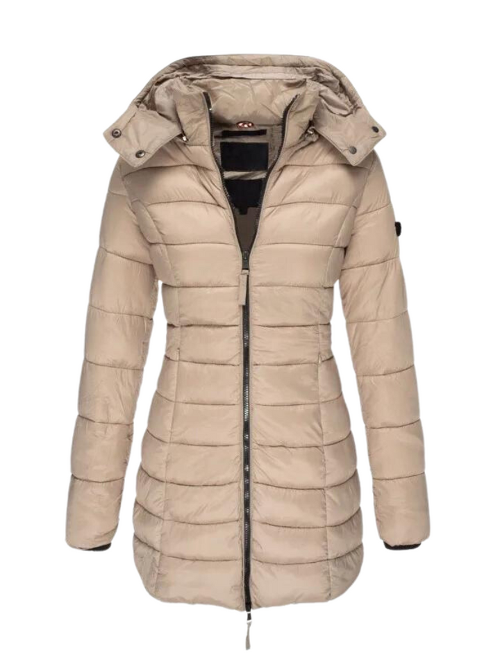 Quilted Winter Puffer Coat For Women