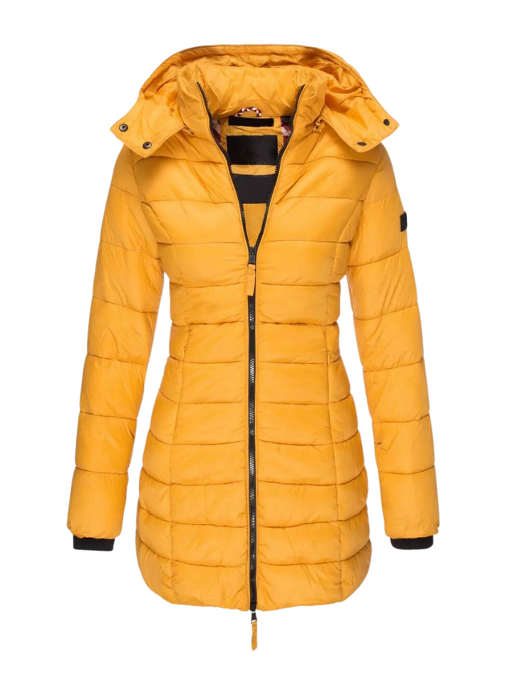 Quilted Winter Puffer Coat For Women