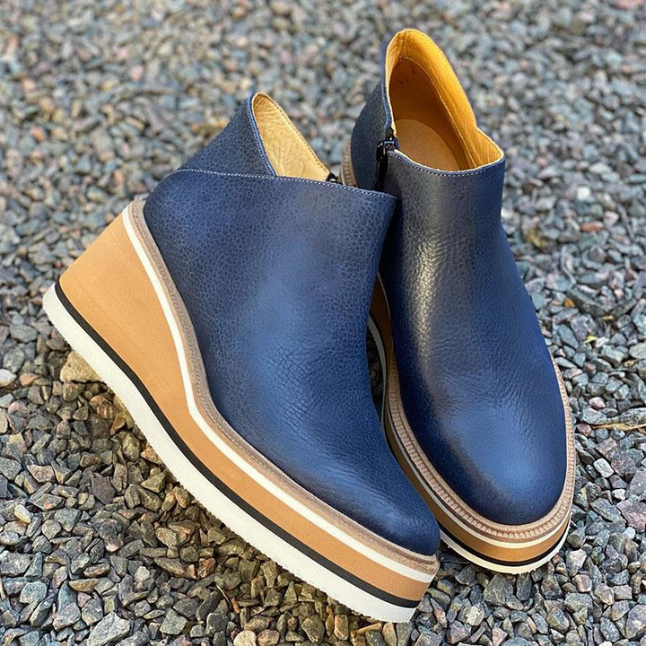 Orthopedic Platform Ankle Boots For Women