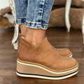 Orthopedic Platform Ankle Boots For Women