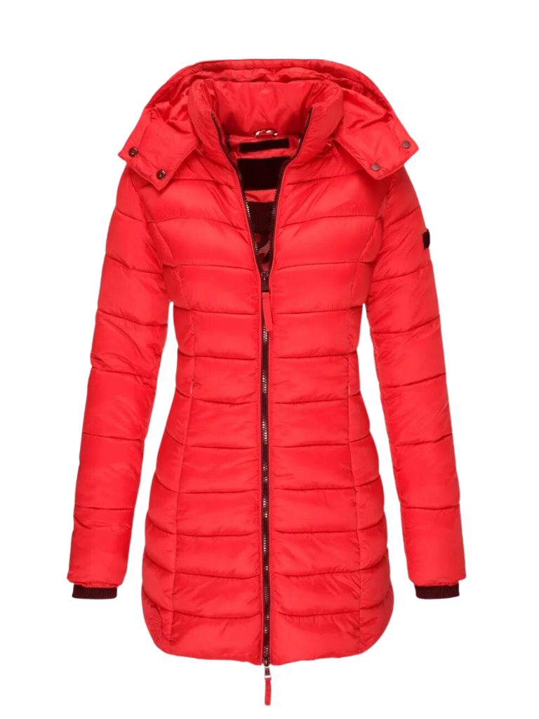 Quilted Winter Puffer Coat For Women