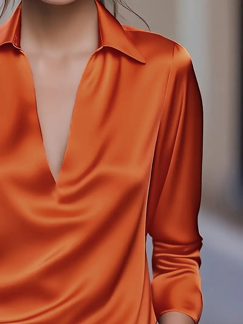 Premium V-Neck Blouse