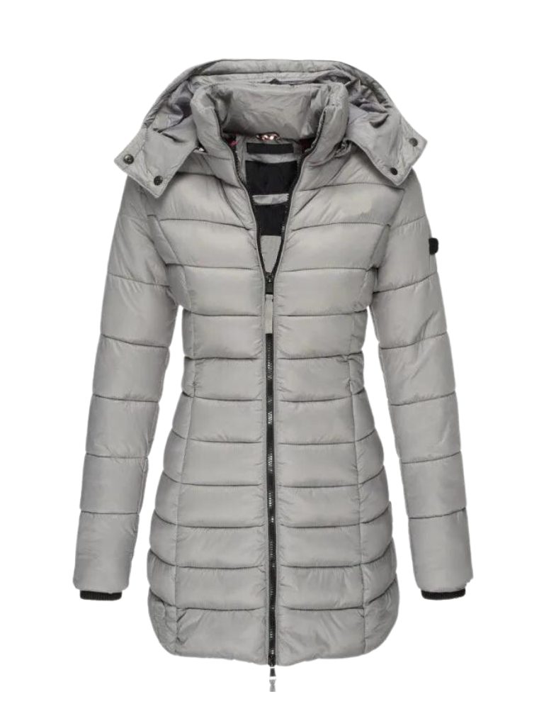 Quilted Winter Puffer Coat For Women