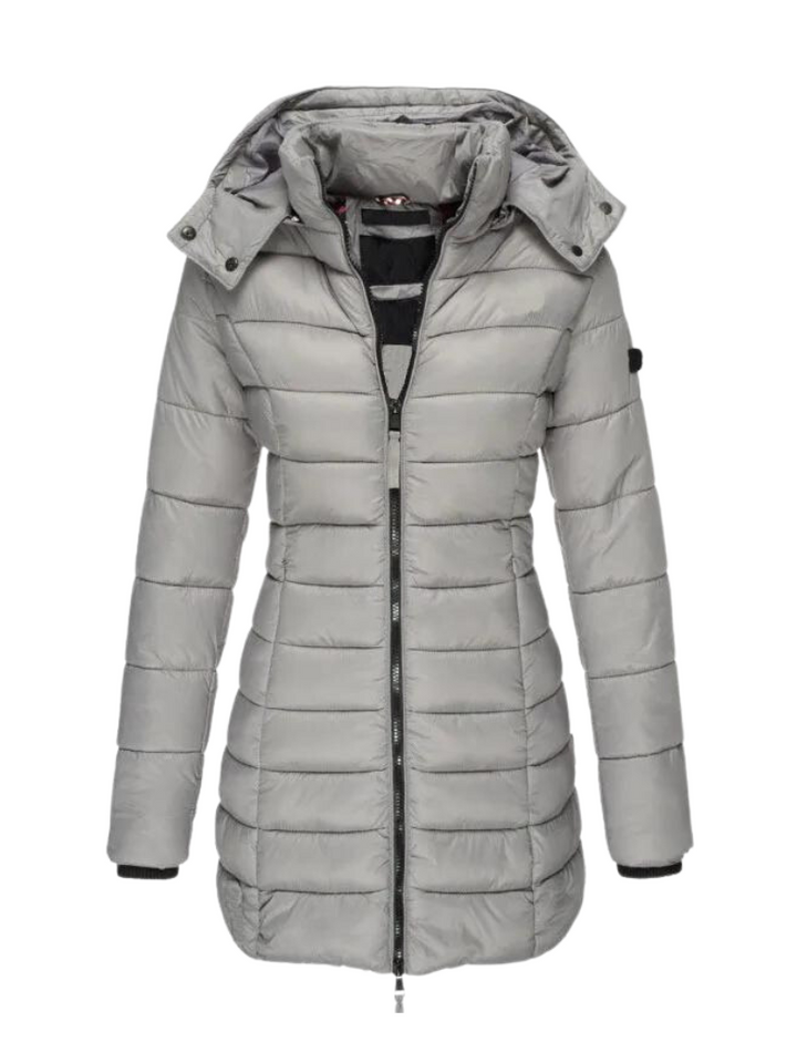 Quilted Winter Puffer Coat For Women