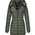 Quilted Winter Puffer Coat For Women