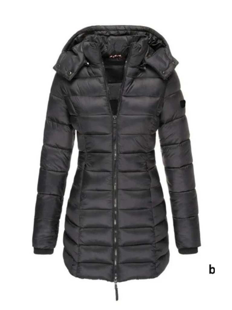 Quilted Winter Puffer Coat For Women