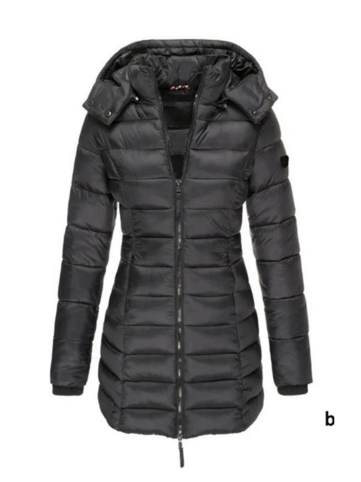 Quilted Winter Puffer Coat For Women