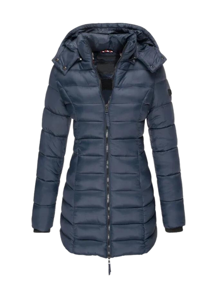 Quilted Winter Puffer Coat For Women