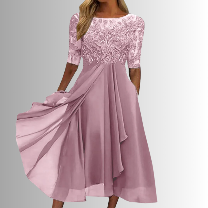 Elegant Lace Formal Wear Dress