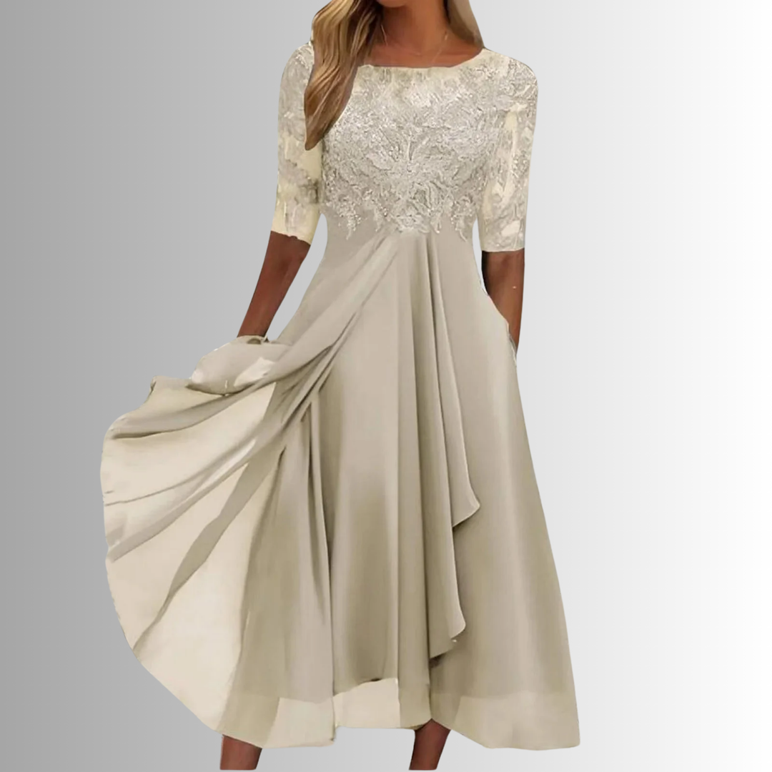 Elegant Lace Formal Wear Dress