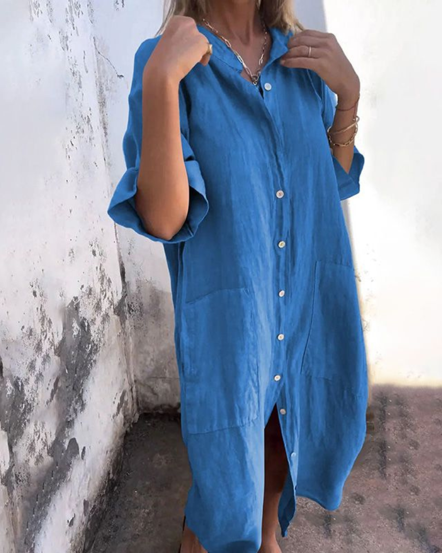 Boho Shirt Dress