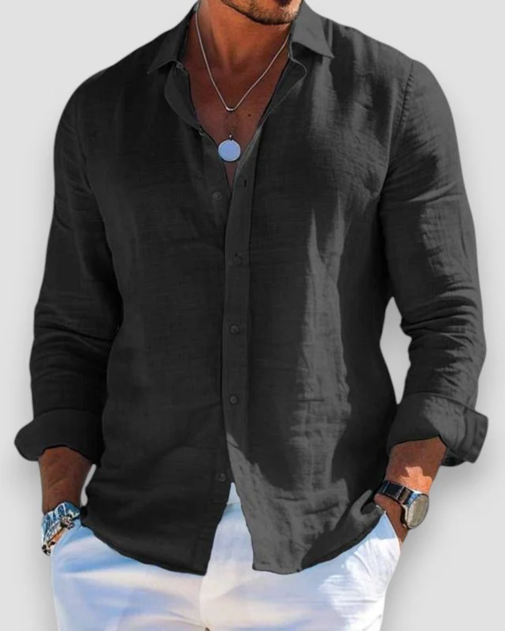 Casual Summer Long Sleeve Shirt