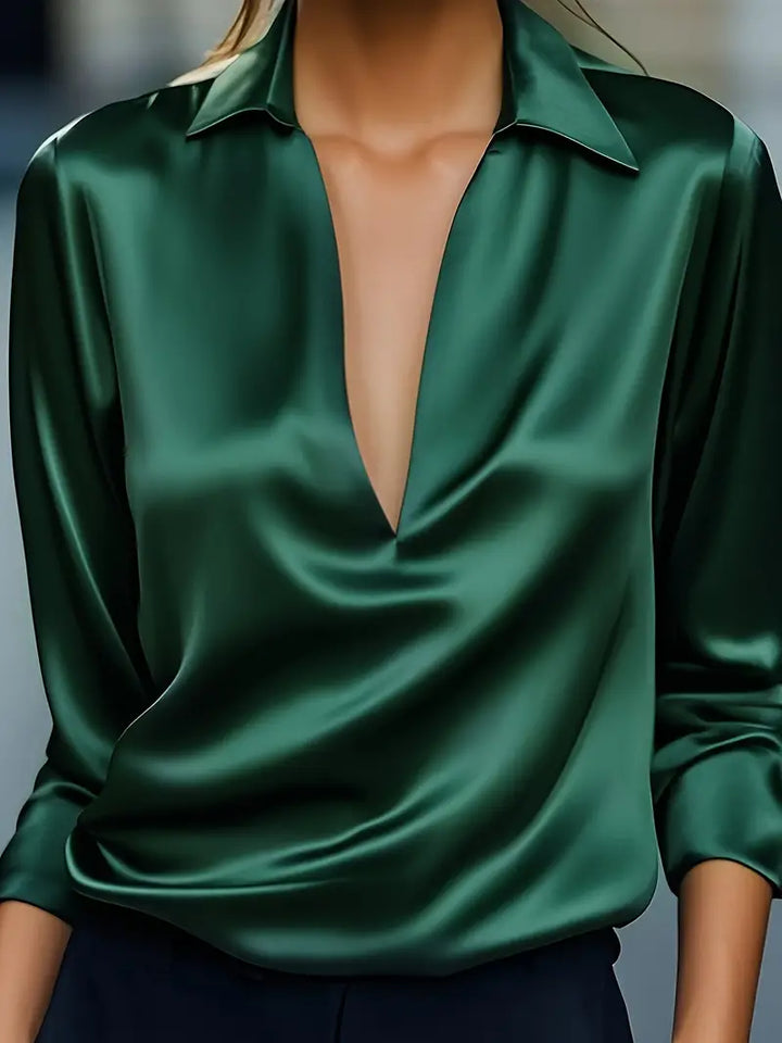 Premium V-Neck Blouse