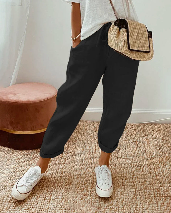 Casual & Elegant Waistband Trouser