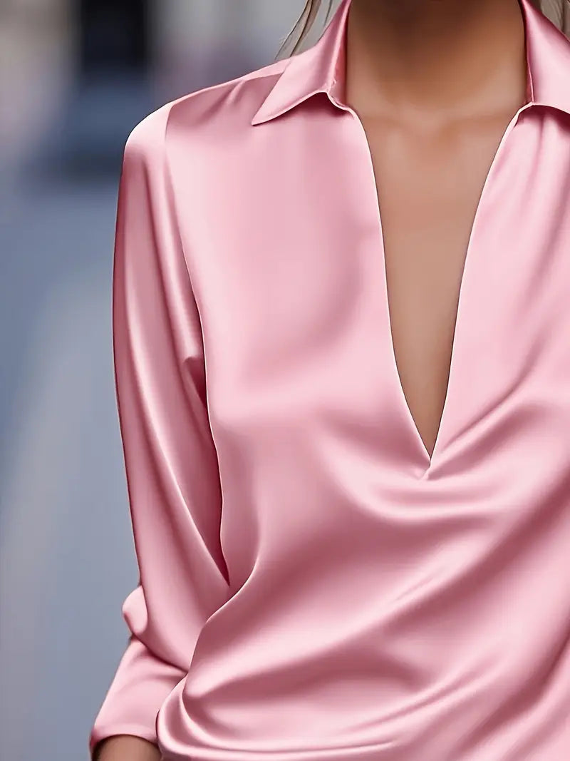 Premium V-Neck Blouse