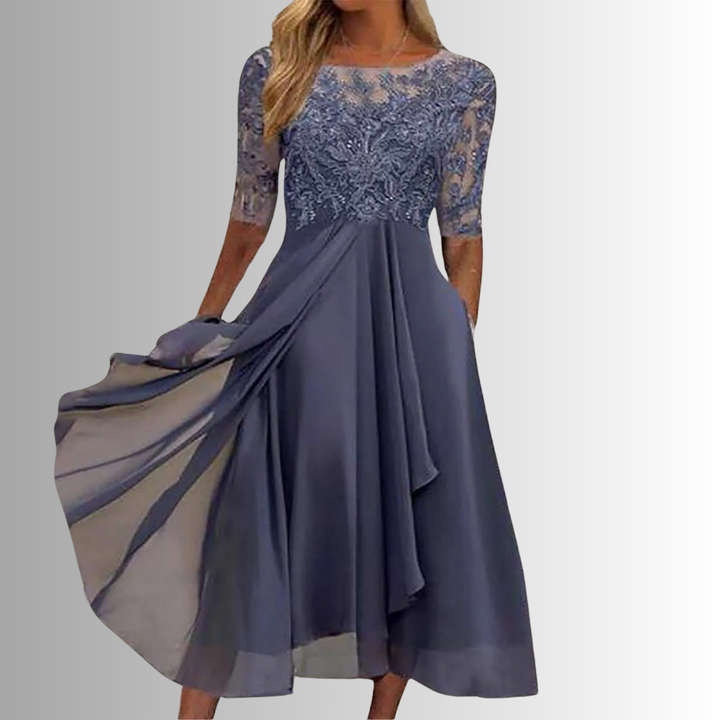 Elegant Lace Formal Wear Dress