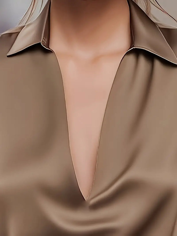 Premium V-Neck Blouse