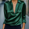 Premium V-Neck Blouse