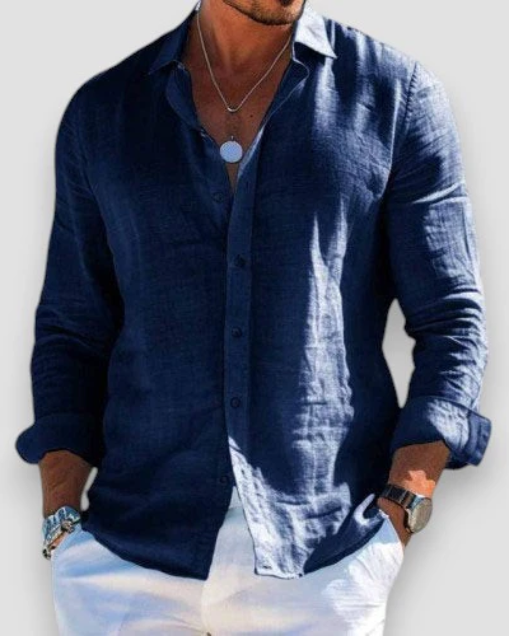 Casual Summer Long Sleeve Shirt