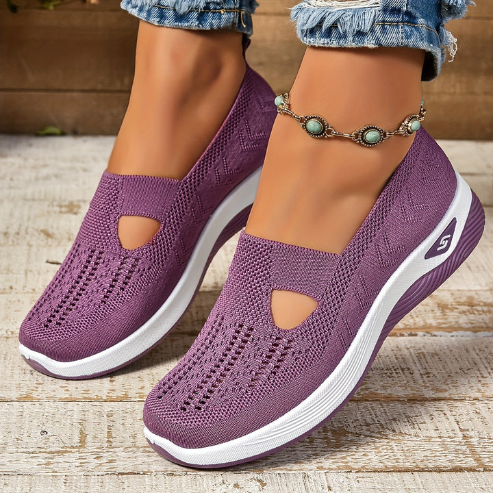 Abby Orthopaedic Slip-On Shoes with Effortless Comfort For Women
