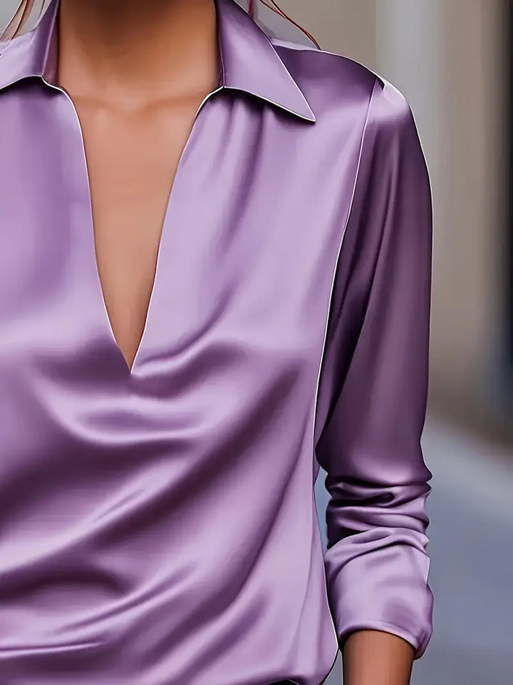Premium V-Neck Blouse