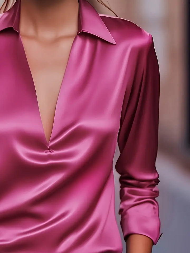 Premium V-Neck Blouse