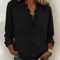 Lightweight V-Neck Blouse