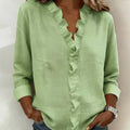 Lightweight V-Neck Blouse