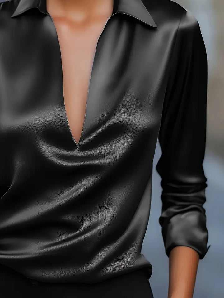Premium V-Neck Blouse