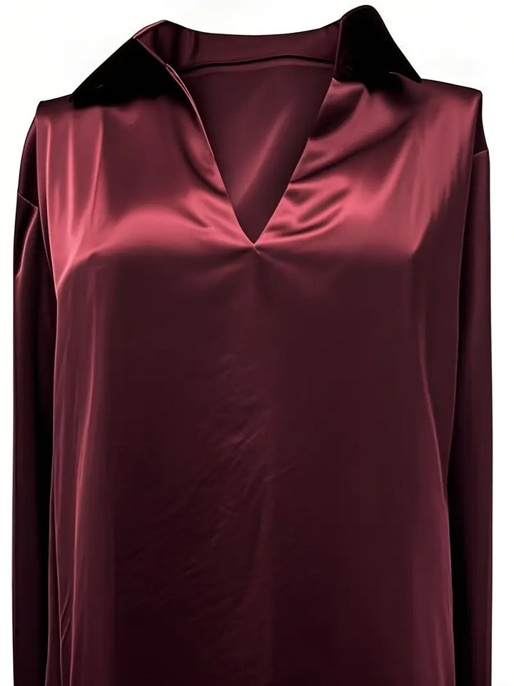 Premium V-Neck Blouse