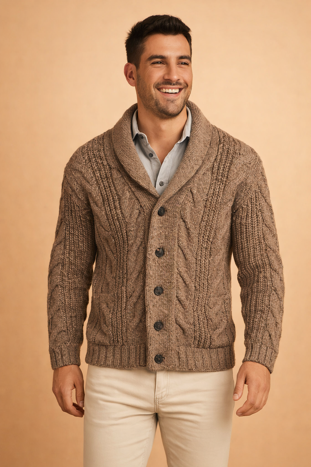 Premium Knit Cardigan For Men