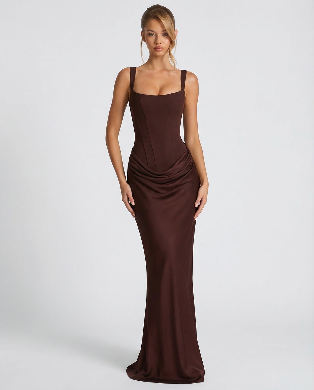 Elegant Black Maxi Dress For Women