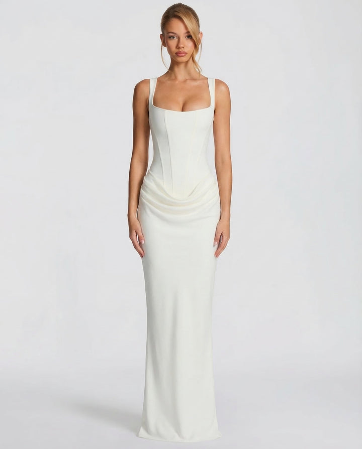 Elegant Black Maxi Dress For Women