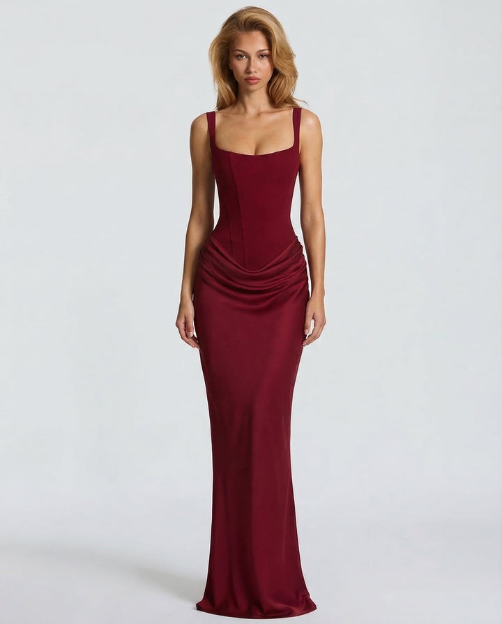Elegant Black Maxi Dress For Women