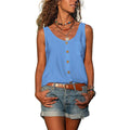 Casual Sleeveless Top with Loose Fit