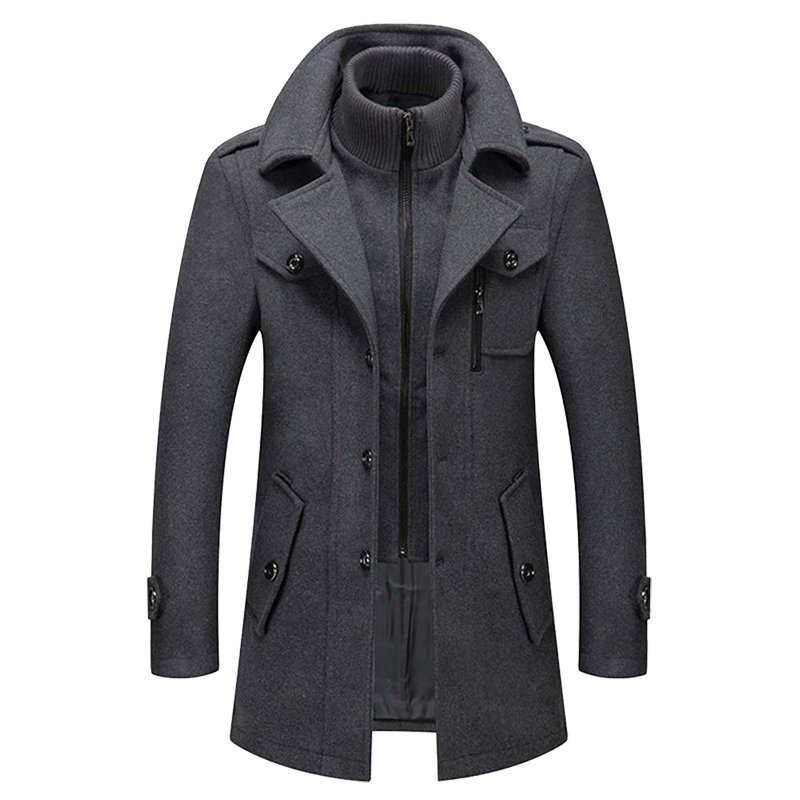 Luxury Wool Coat For Men